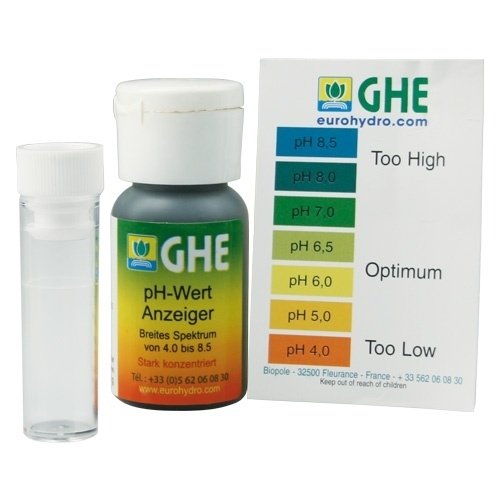 GHE pH Test Kit für 500 Tests, 30 ml