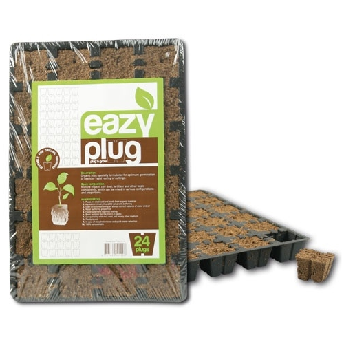 Eazy Plug® Tray mit 24 Anzuchtwürfel 35 x 35 x 30 mm