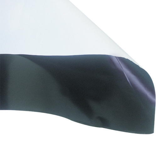 schwarz/weiß Folie 2 m breit, 25 m Rolle