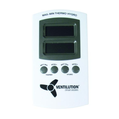 Ventilution digitales Hygro- / Thermometer 1 Messpunkt